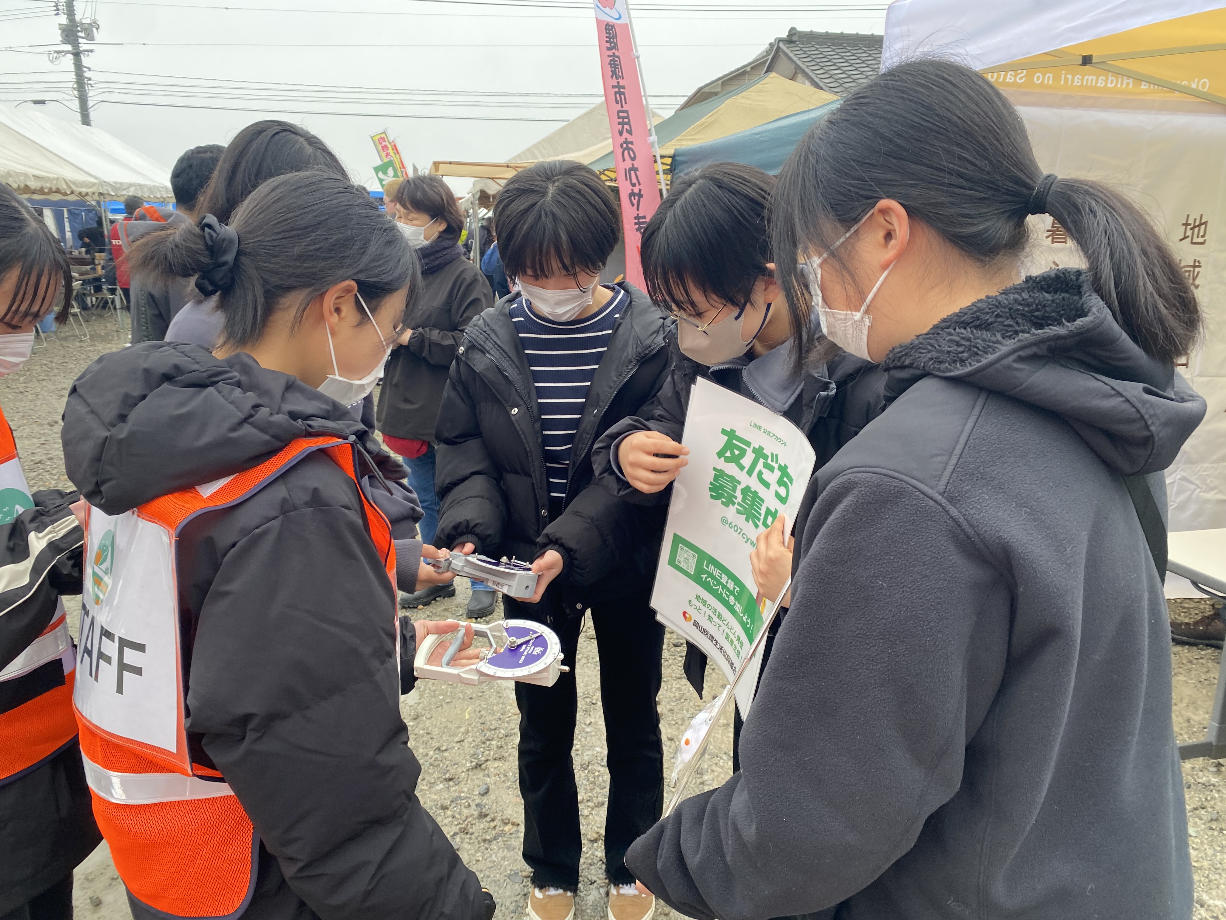 岡山市南区｢カモメ朝市｣に参加しました！