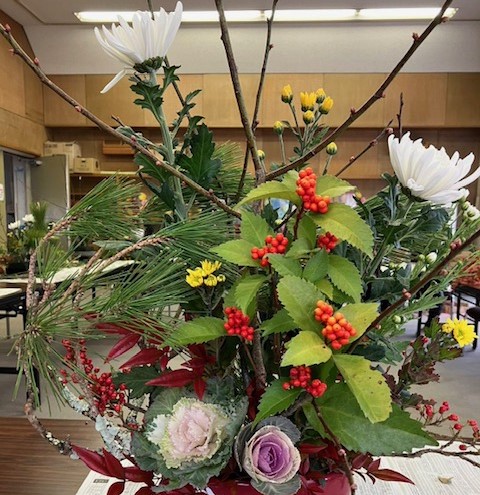 みつ支部「フラワーアレンジメント」を開催！