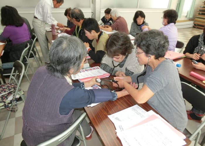 骨密度・保健大学・支部行事の保健講話